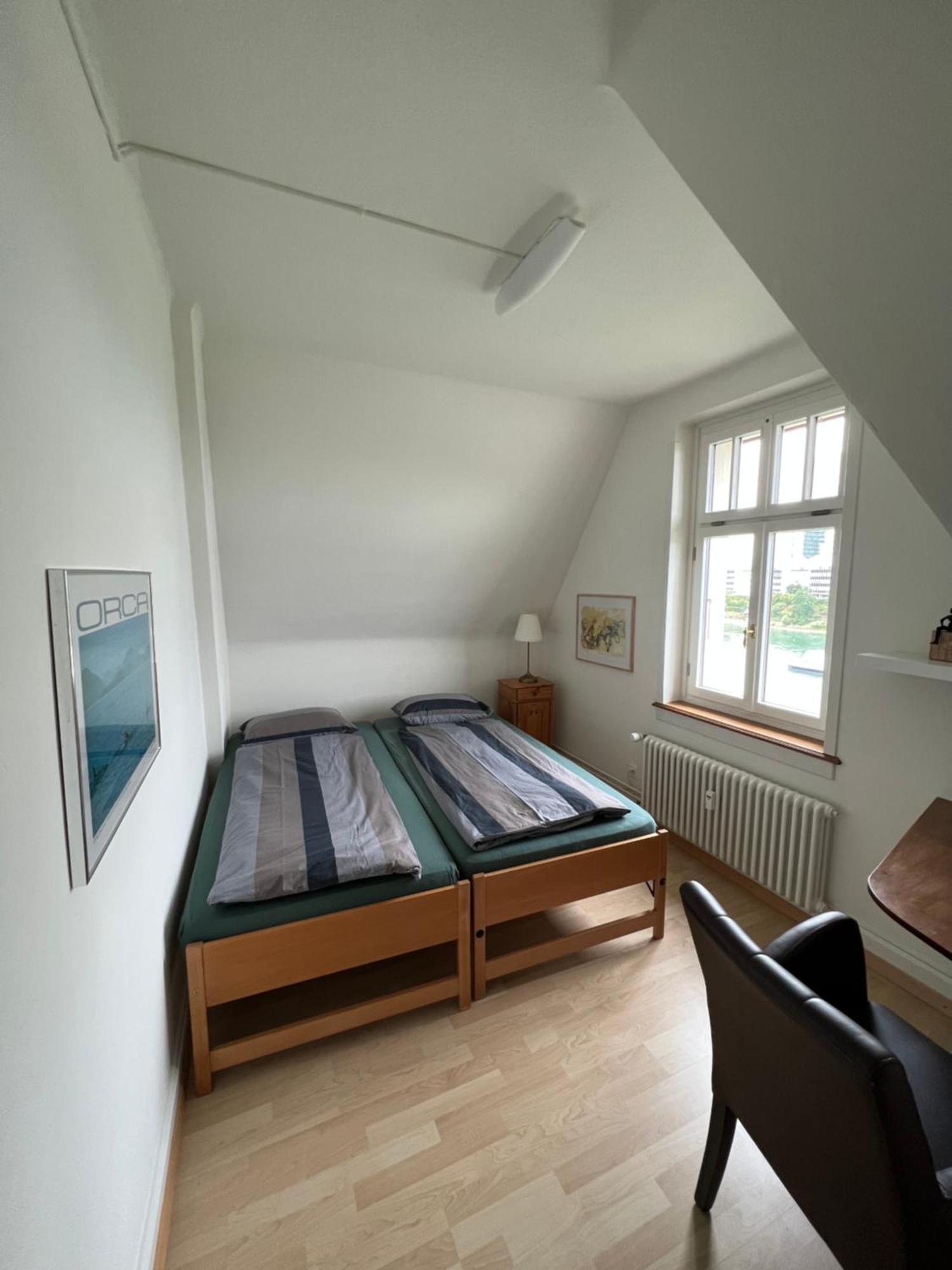 Charmante Altbauwohnung Am Rhein Basel Eksteriør billede
