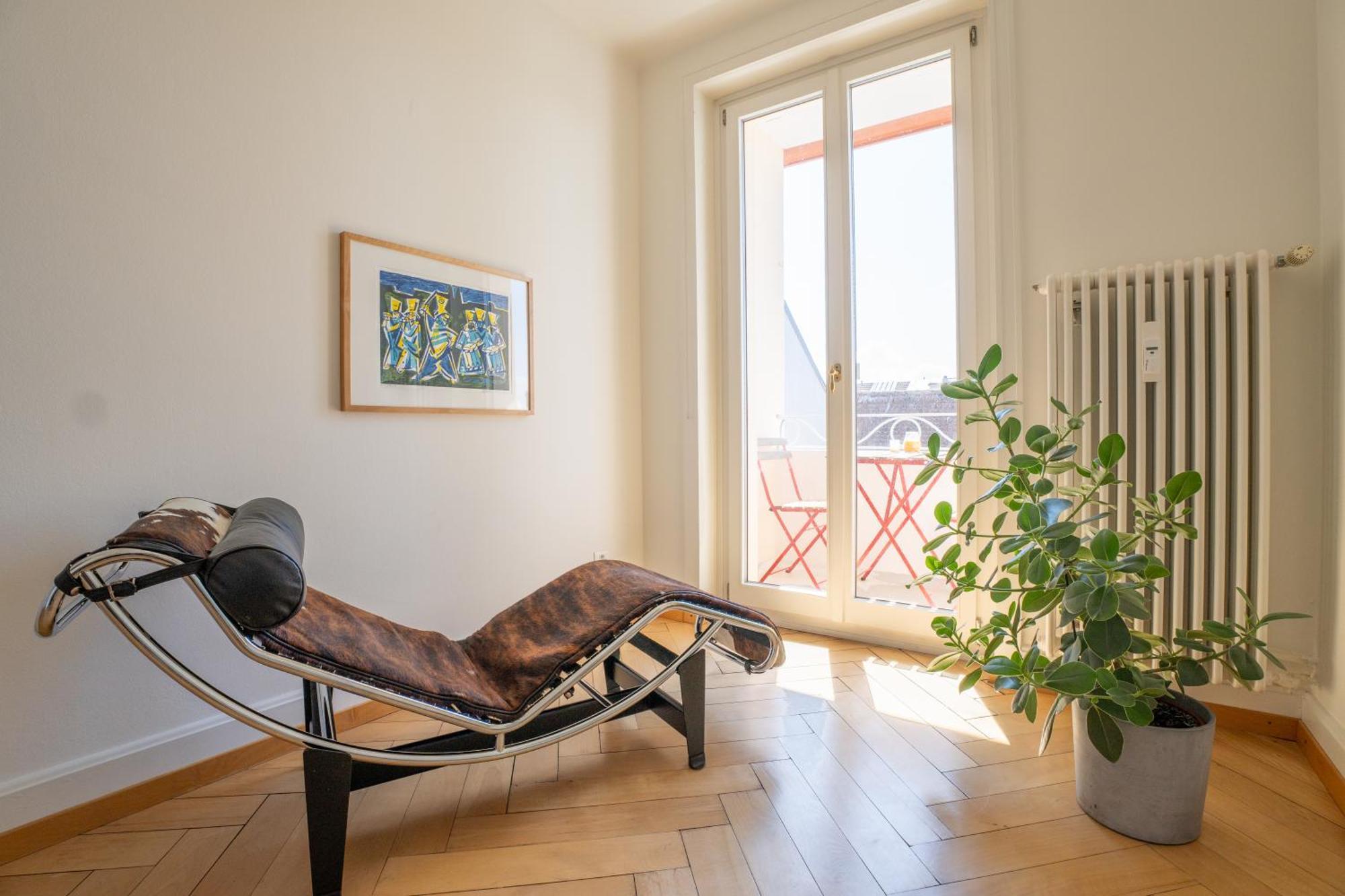 Charmante Altbauwohnung Am Rhein Basel Eksteriør billede
